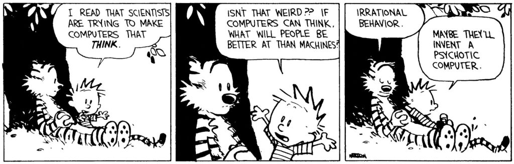 comics talking about consciousness